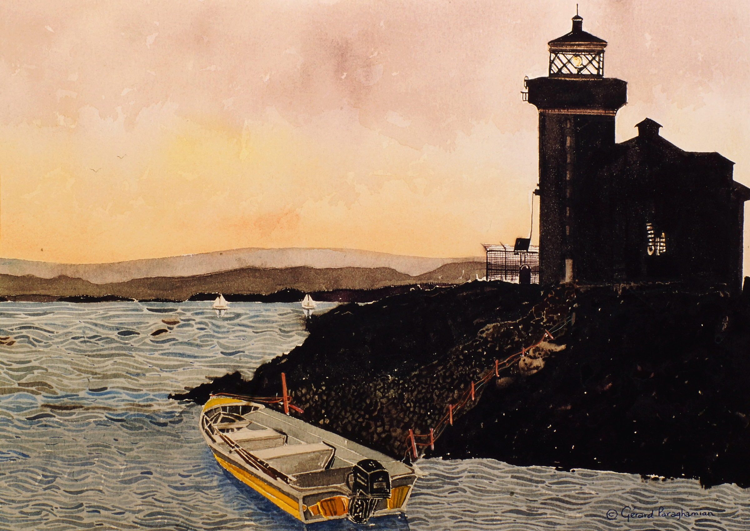 Lighthouse at Dawn, from the United States&nbsp;collection.