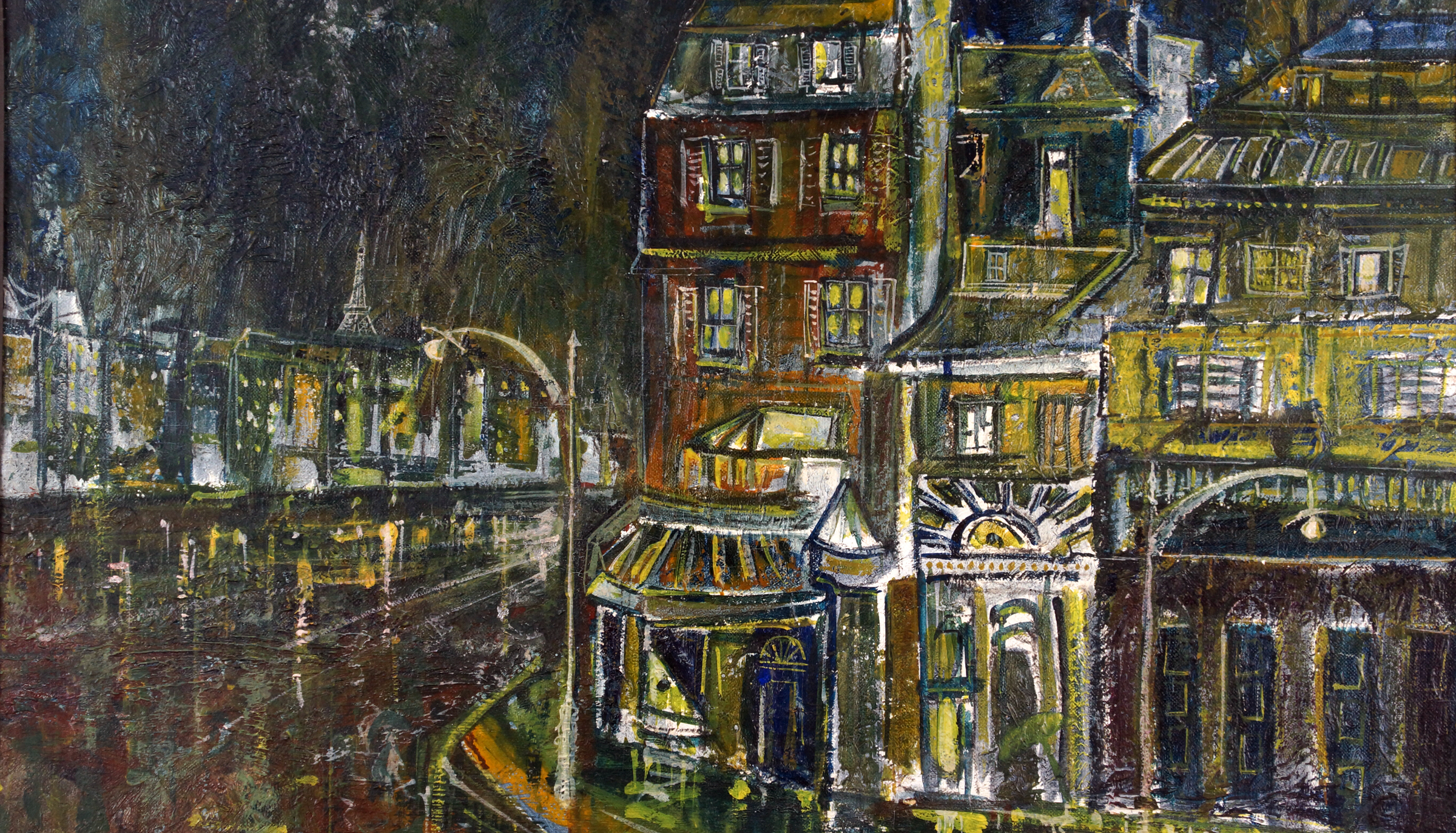 Rainy Night in Paris, from the Europe &amp; French Riviera collection.